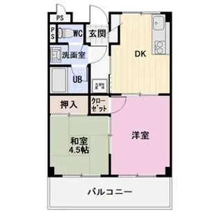 LIMPIAグランメール【2階】の間取り