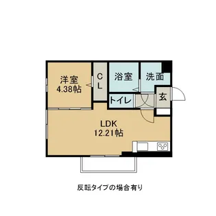 SUN QUEST【2階】の間取り