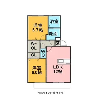 リエート【3階】の間取り