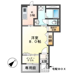 コート あん【1階】の間取り