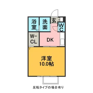 モナリエ・キャンドル【1階】の間取り