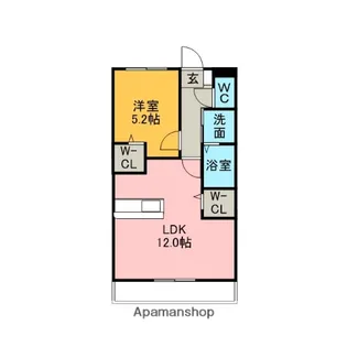 シトリンⅠ【2階】の間取り