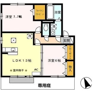 和の家 G【1階】の間取り