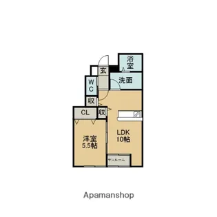 MYカメリア【1階】の間取り