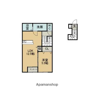 MYカメリア【2階】の間取り
