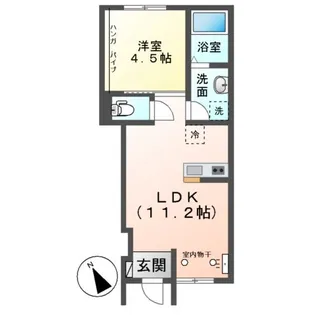 仮)東員町鳥取アパート【102号室】の間取り