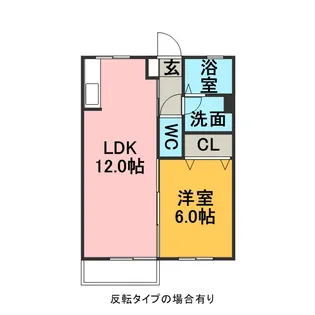 アメニティ天神ヶ丘【2階】の間取り