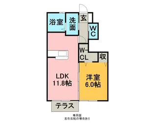 ひだまり【1階】の間取り