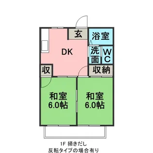 シティハイツM【1階】の間取り