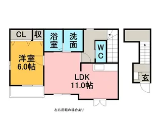 コンソラーレ F【2階】の間取り