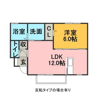 レスポワール【1階】の間取り