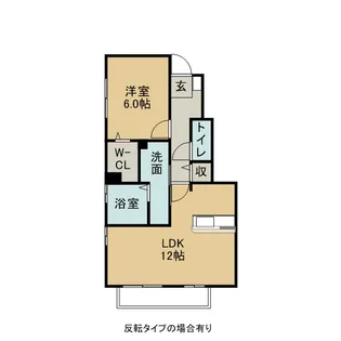 レーテ【1階】の間取り
