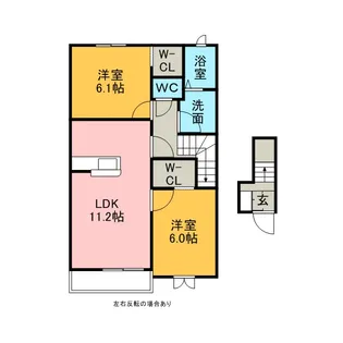 アルヴィータ【2階】の間取り