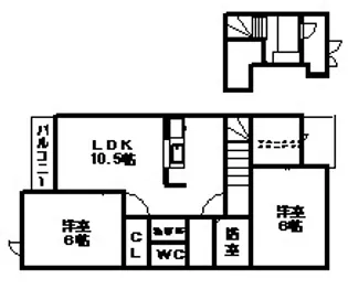 アルク・フレシュ【2階】の間取り