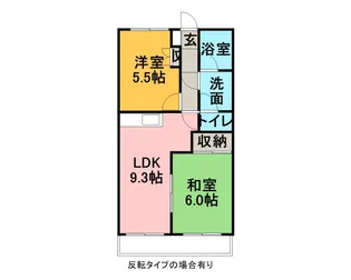 グランドパレス松井【203号室】の間取り