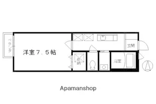 ヴィラカンファーツリー【1階】の間取り