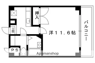 レ・タン・ドゥ・ラ・メール・CKI【707号室】の間取り