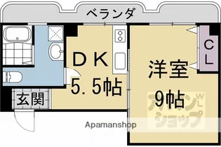 NOMURAMANSION【301号室】の間取り