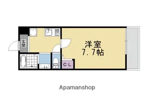 ウィズ大宮通【4階】の間取り