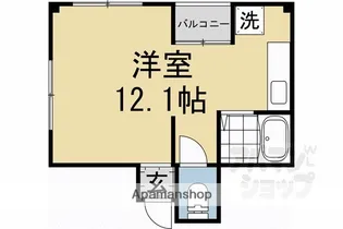 ハイツサンエー【2階】の間取り