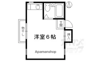 メゾンドアリス【3G号室】の間取り