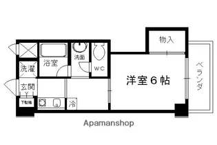 STエンブレムくげ【211号室】の間取り