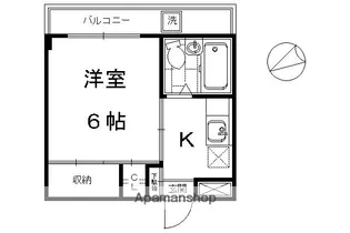 大喜マンション【3階】の間取り