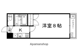 サンヴェール七条【4階】の間取り