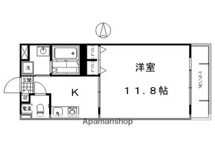パレスコート【1階】の間取り