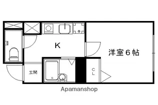 古谷ビル【3-5号室】の間取り