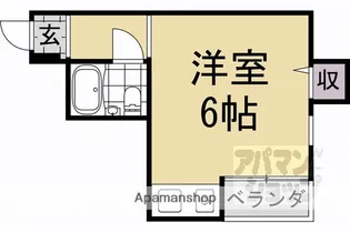 福野マンション【102号室】の間取り
