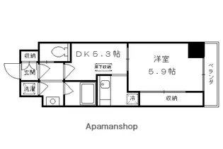 GRAND E’TERNA京都【3階】の間取り