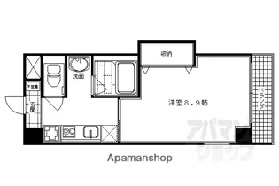 CASA DE ISSA(カーサデイッサ)【5階】の間取り