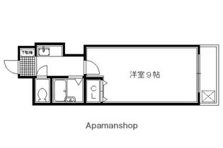 シティコア30朱雀【507号室】の間取り