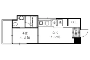 Villa Vista Daigo 南棟【4階】の間取り