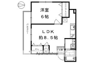 サードサークル2【2階】の間取り