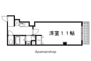 グランジュール綾小路【201号室】の間取り