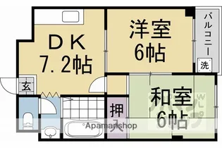 ヴィラロイヤルYUKI【4階】の間取り