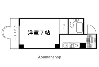 サンシティ烏丸【502号室】の間取り