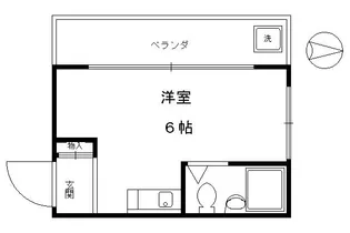 ブリランテ智積院【2階】の間取り