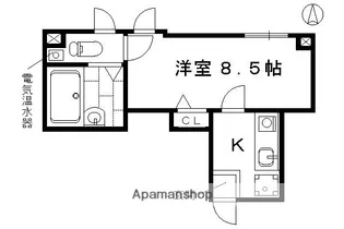 プレジデント河合【2階】の間取り