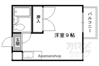 クリークマンション【4階】の間取り