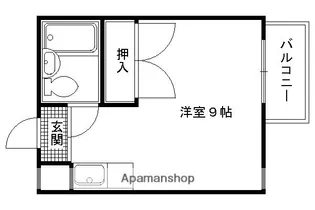 クリークマンション【3階】の間取り