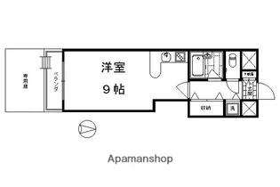 ロイヤルビーブル【1階】の間取り