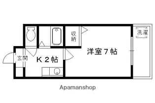 ヴィラフィオーレ【1階】の間取り