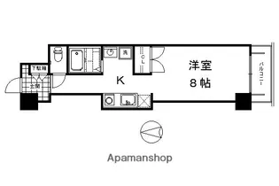 KIND(EN)Ⅲ 南館【2階】の間取り