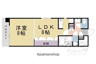 プリオール烏丸三条【903号室】の間取り