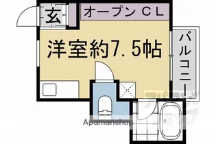 グリーン馬町【4階】の間取り