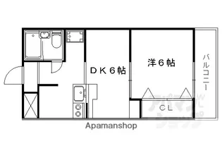 メゾン・ド・リビエール【3階】の間取り