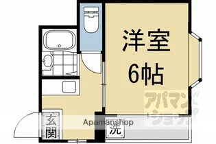 ヌヴェールハイツ【205号室】の間取り